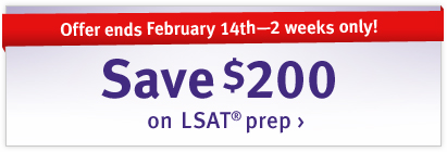Get h LSAT Prep in February!