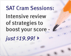 SAT Cram Sessions