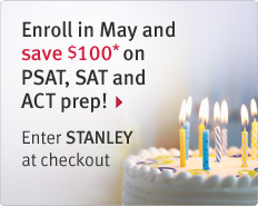 Save $100 in May on SAT ACT PSAT
