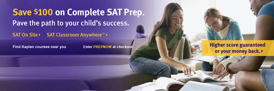 Save on SAT Complete Prep in February