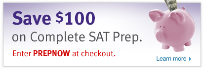 Save on SAT Prep in February
