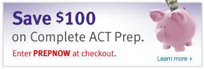 Save on ACT Prep in February