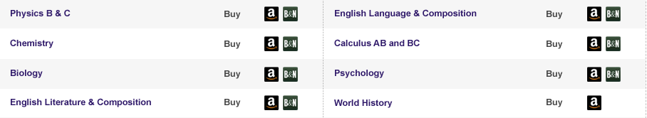 AP Books