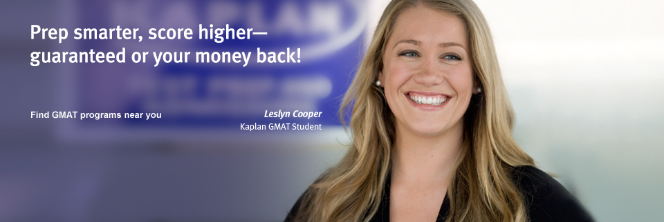 Kaplan GMAT Prep High Score Guarantee