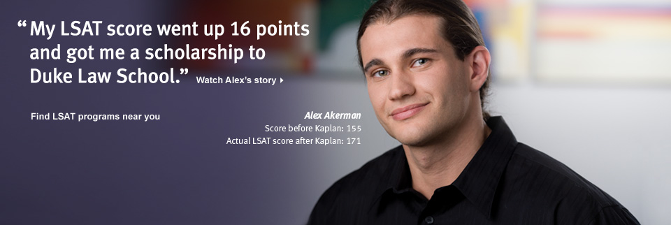 Guaranteed LSAT Results with Kaplan Test Prep