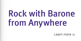 Rock with Barone from Anywhere