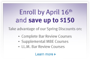 Kaplan PMBR Winter Savings