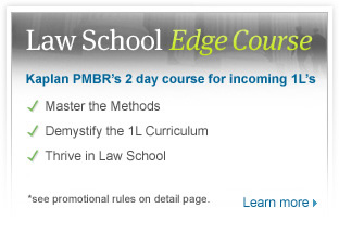 Kaplan Bar Review Law School Edge