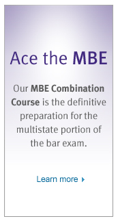 Kaplan Bar Review MBE Courses