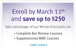 Kaplan PMBR Winter Savings