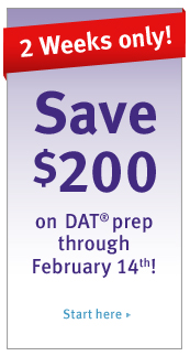 Save $200 on DAT prep in February.