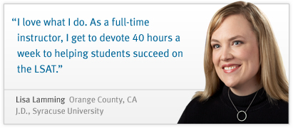 Lisa Lamming Kaplan LSAT Test Preparation
