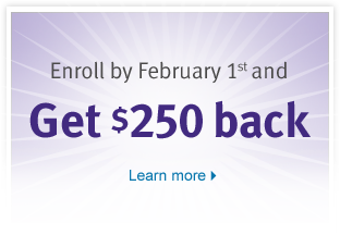 Get $250 Back!