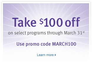 Take $100 off!