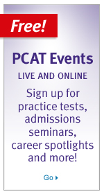 Free! PCAT Events - Live and Online. Sign up for practice tests, admissions seminars, career spotlights, and more!