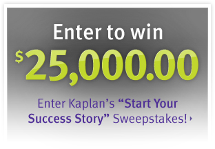Kaplan Test Preparation $25,000 Sweeps