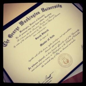 What is a thesis for a masters degree