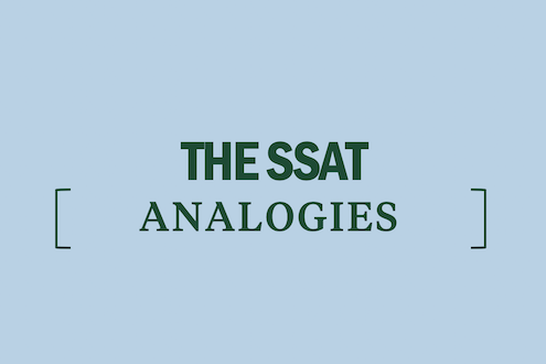 ssat-analogies