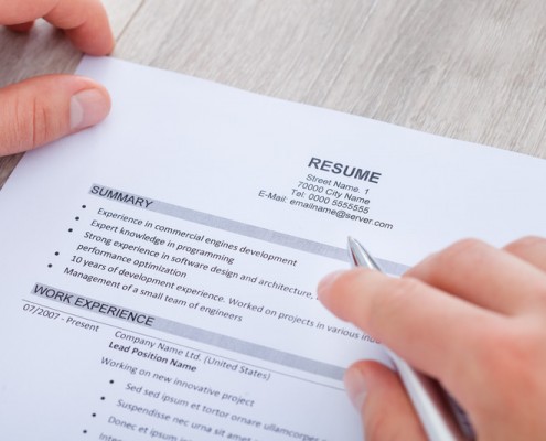 How to Fix Your Resume for Grad School