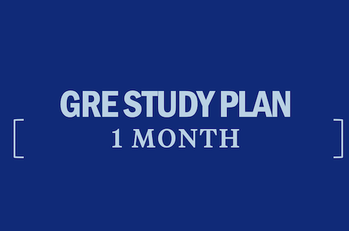 gre-study-plan-1-month