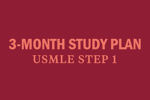 Step 1 6 week study plan