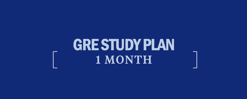 Day-wise GRE Preparation Schedule for 1 month