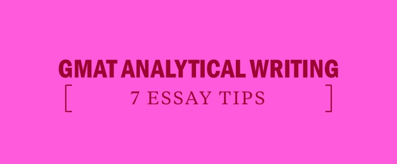 gmat essay writing