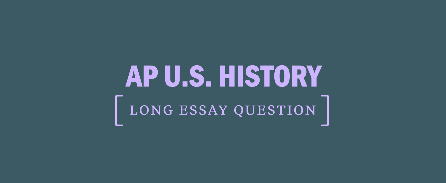 ap us history essay question database