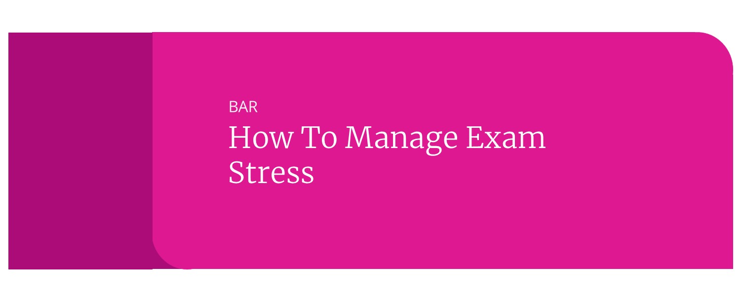 how to manage bar exam stress