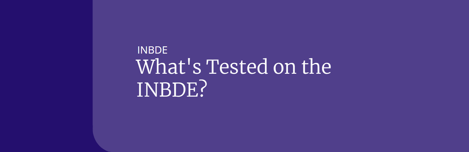 What’s Tested on the INBDE What's Tested on the INBDE?